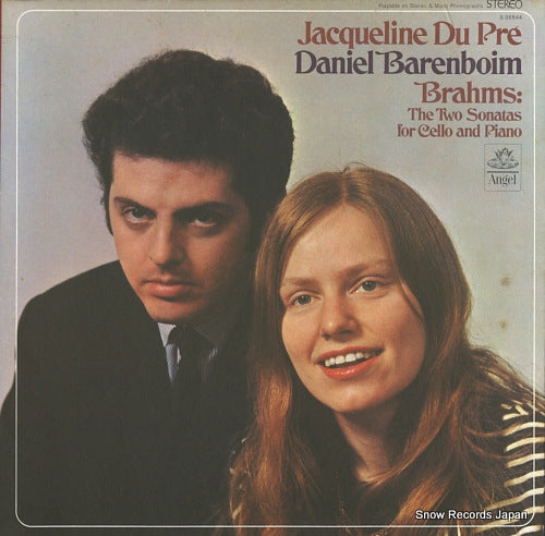 DU PRE, JACQUELINE, AND DANIEL BARENBOIM brahms; the two sonatas for cello and piano S-36544
