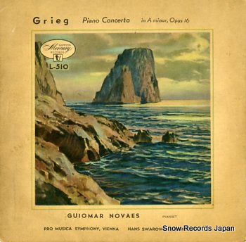 NOVAES, GUIOMAR grieg; piano concerto in a minor, opus 16 L-510