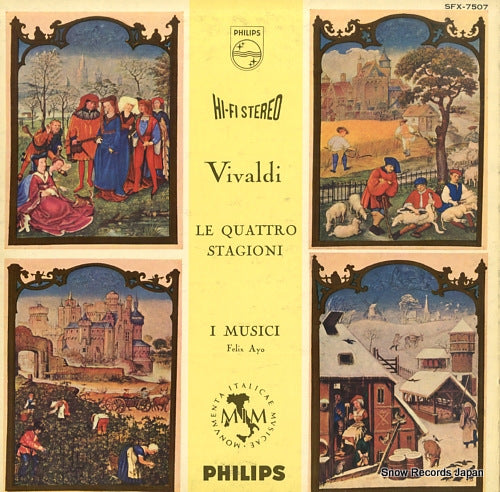 I MUSICI vivaldi; le quattro stagioni SFX-7507