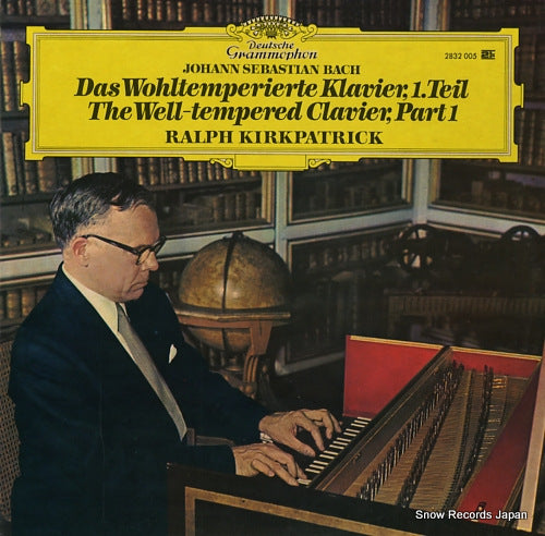 KIRKPATRICK, RALPH bach; das wohltemperierte klavier, 1.teil 2832005