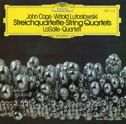 LASALLE-QUARTETT john cage/witold lutoslawski; string quartets MG1048