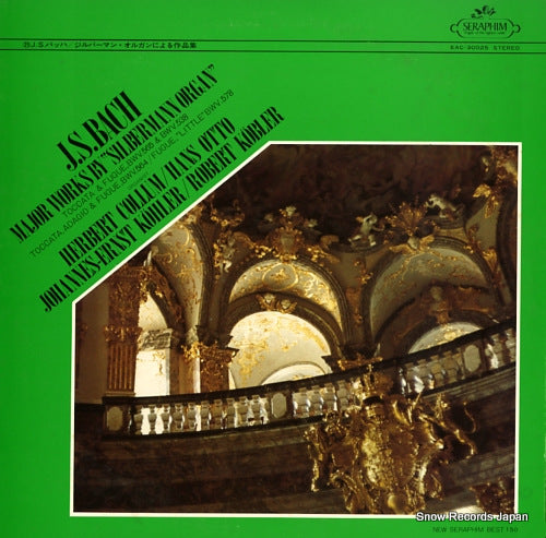 V/A bach; major works by "silbermann organ" EAC-30025