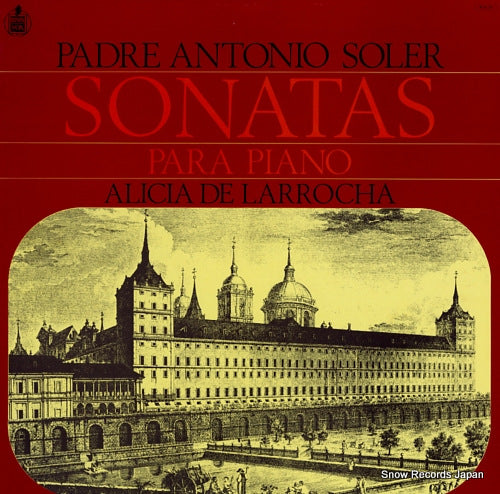 LARROCHA, ALICIA DE padre antonio soler; sonatas para piano G-7707