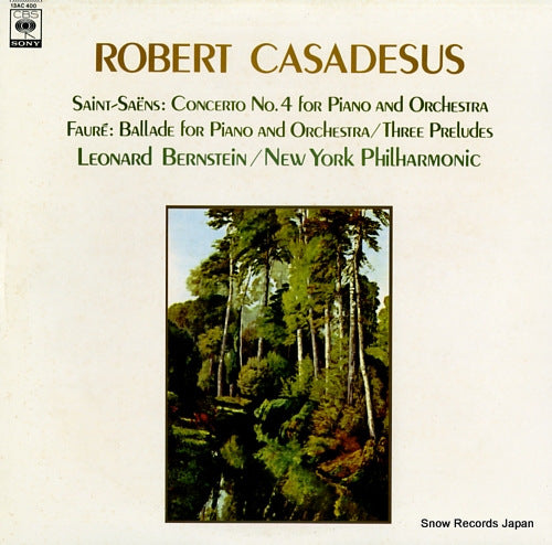 CASADESUS, ROBERT saint-saens; concerto no.4 for piano and orchestra 13AC400