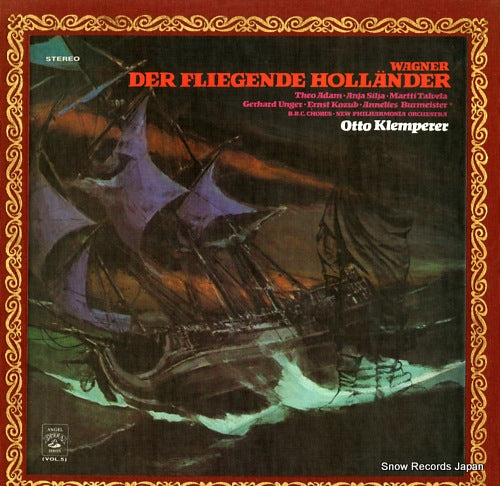 KLEMPERER, OTTO wagner; der fliegende hollander AA-9554C