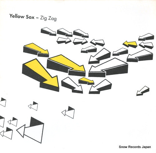 YELLOW SOX zig zag FR096