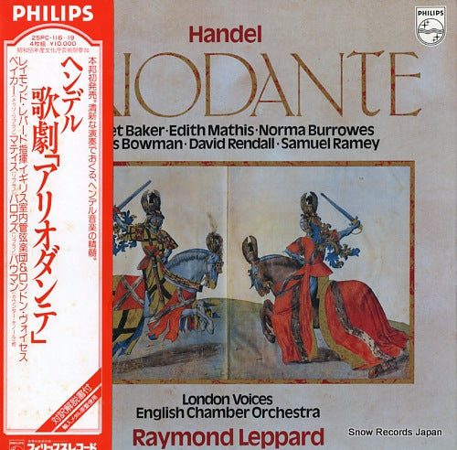 LEPPARD, RAYMOND handel; ariodante 25PC-116-19