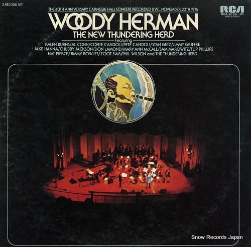 HERMAN, WOODY / THE NEW THUNDERING HERD the 40th anniversary, carnegie hall concert RCA-9129-30