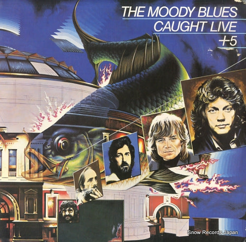 MOODY BLUES, THE the moody blues caught live + 5 2PS690/1