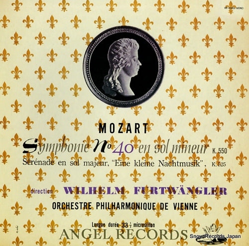 FURTWANGLER, WILHELM mozart; symphonie no.40 en sol mineur k.550 WF-50005