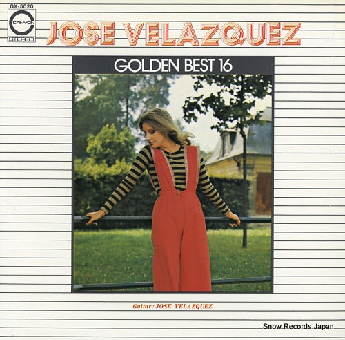 VELAZQUEZ, JOSE golden best 16 GX-5020