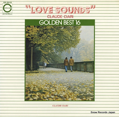 CIARI, CLAUDE love sounds / golden best 16 GX-5018