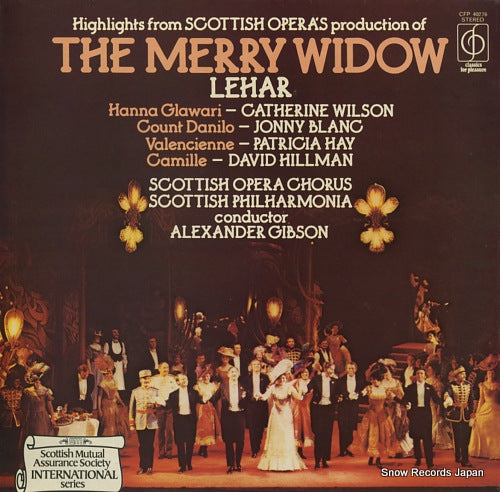 GIBSON, ALEXANDER lehar; the merry widow CFP40276