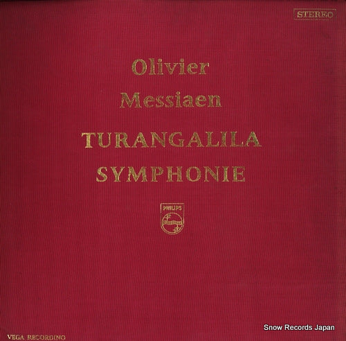 LE ROUX, MAURICE olivier messiaen; turangalila symphonie X-7501