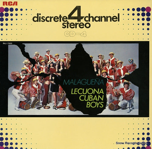 LECUONA CUBAN BOYS malaguena / lecuona cuban boys R4J-7005