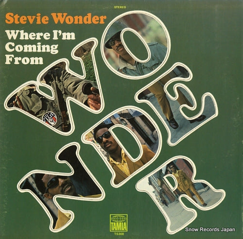 WONDER, STEVIE where i'm coming from TS308