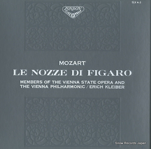 KLEIBER, ERICH mozart; le nozze di figaro SLX4-3