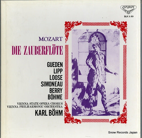 BOHM, KARL mozart; die zauberflote SLX3-30