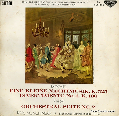 MUNCHINGER, KARL mozart; eine kleine nachtmusik, k.525 SLX3-19-3