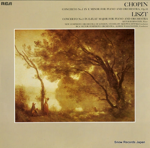 RUBINSTEIN, ARTUR chopin; concerto no.1 in e minor for piano and orchestra, op.11 FCCA848