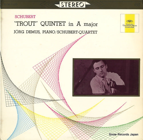 DEMUS, JORG schubert; "trout" quintet in a major SLGM-1120