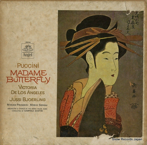 SANTINI, GABRIELE puccini; madame butterfly ANGEL3604C/L