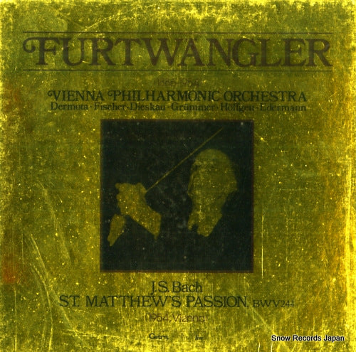 FURTWANGLER, WILHELM bach; st.matthew's passion, bwv244 (1954, vienna) GT7048-50