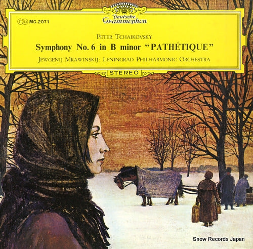 MRAWINSKIJ, JEWGENJI tchaikovsky; symphony no.6 in b minor "pathetique" MG-2071