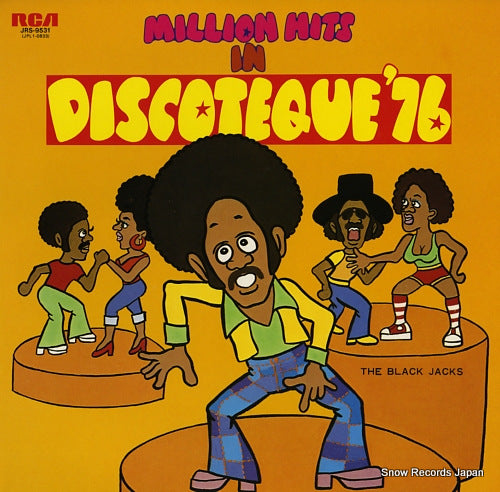 BLACK JACKS, THE million hits in discoteque'76 JRS-9531