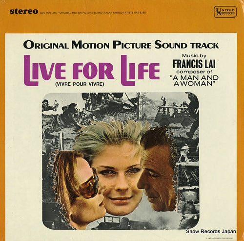 LAI, FRANCIS live for life(vivre pour vivre) UAS5165