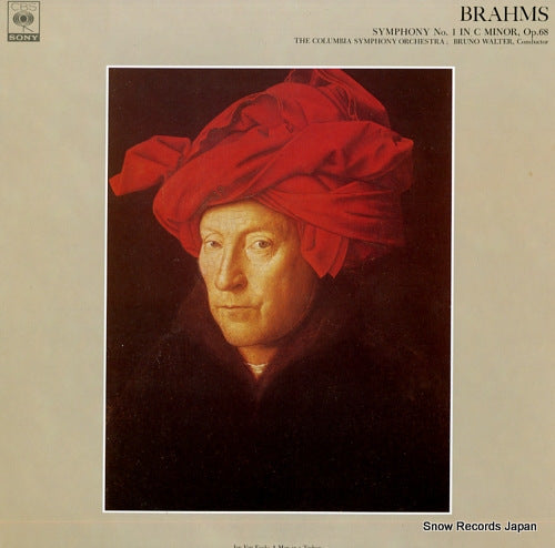 WALTER, BRUNO brahms; symphony no.1 in c minor, op.68 FCCA520