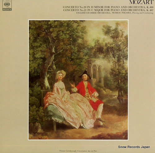PERAHIA, MURRAY mozart; concerto no.20 in d minor for piano and orchestra FCCA537