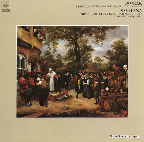 JUILLIARD QUARTET, THE dvorak; string quartet no.6 in f major, op.96 "american" FCCA549