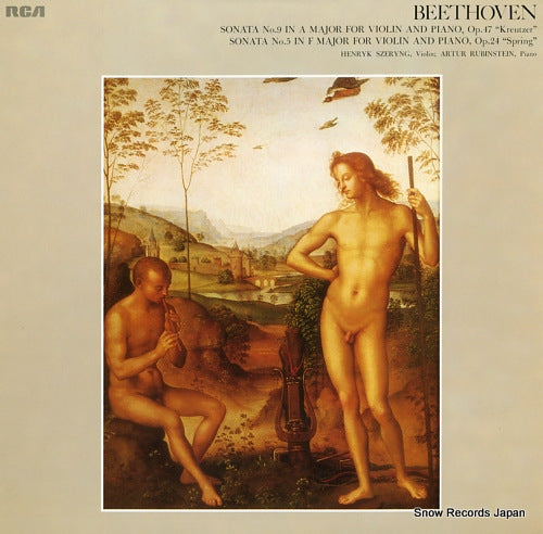 SZERYNG, HENRYK beethoven; sonata no.9 in a major for violin and piano, op.47 "kreutzer" FCCA855