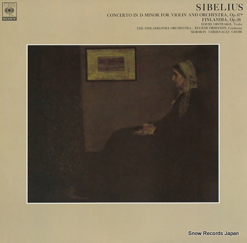 ORMANDY, EUGENE sibelius; concerto in d minor for violin and orchestra, op.47 FCCA574