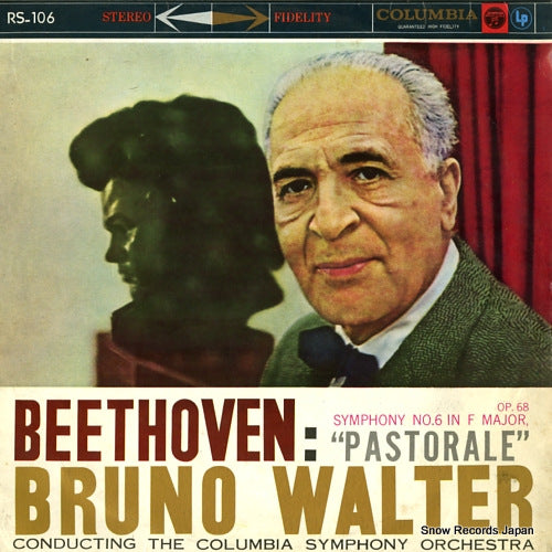 WALTER, BRUNO beethoven; symphony no.6 in f major, op.68 "pastorale" RS-106