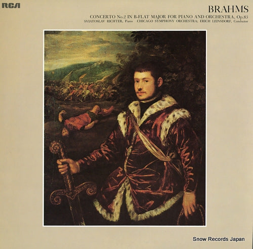 RICHTER, SVIATOSLAV brahms; concerto no.2 in b-flat major for piano and orchestra, op.83 FCCA849