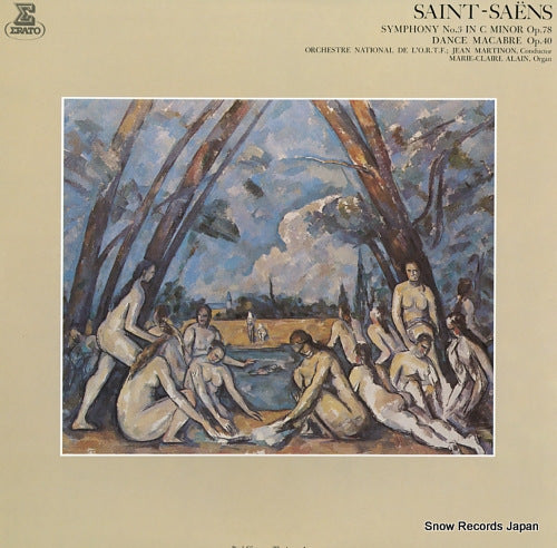 MARTINON, JEAN saint-saens; symphony no.3 in c minor op.78 FCCA842