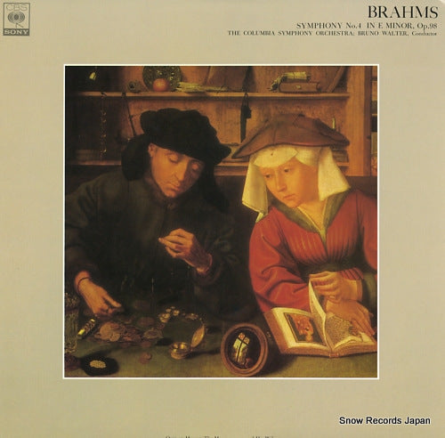 WALTER, BRUNO brahms; symphony no.4 in e minor, op.98 FCCA565