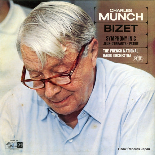 MUNCH, CHARLES bizet; symphony no.1 SMS-2495-V