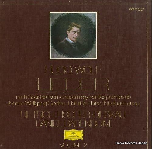 FISCHER-DIESKAU, DIETRICH hugo wolf; lieder volume 2 MG8217/9