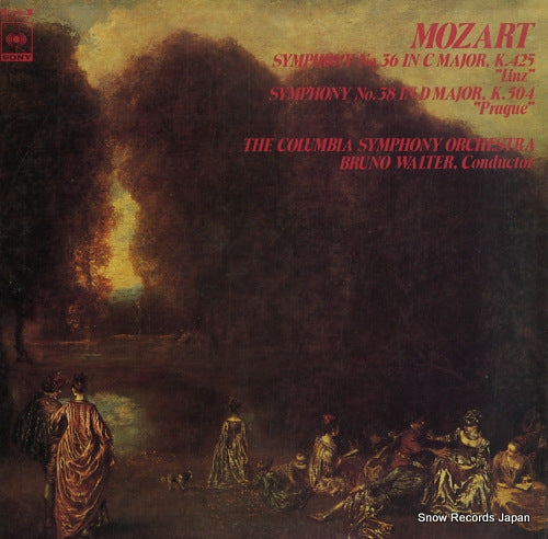 WALTER, BRUNO mozart; symphony no.36 "linz" & 38 "prague" FCCA167