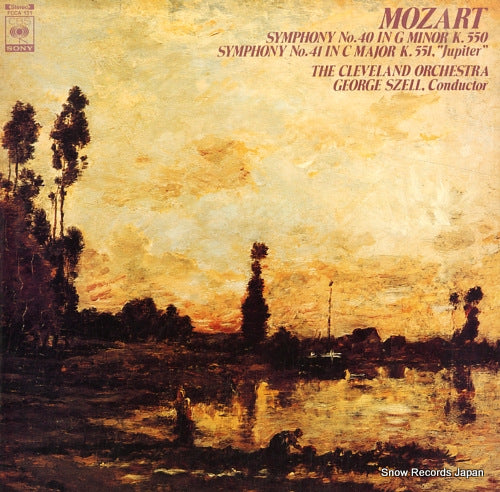 SZELL, GEORGE mozart; symphony no.40 & 41 "jupiter" FCCA121
