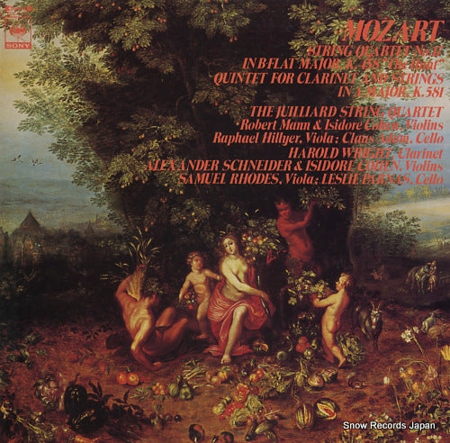 JUILLIARD STRING QUARTET, THE mozart; string quartet no.17 in b-flat major, k.458 "the hunt" FCCA170