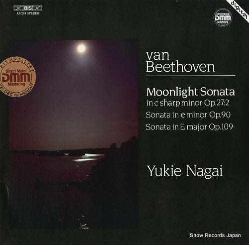 NAGAI, YUKIE beethoven; moonlight sonata BIS-LP-281
