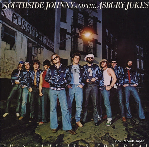 SOUTHSIDE JOHNNY AND THE ASBURY JUKES this time it's for real PE34668
