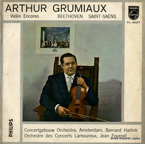 GRUMIAUX, ARTHUR grumiaux plays beethoven & saint-saen FL-4527