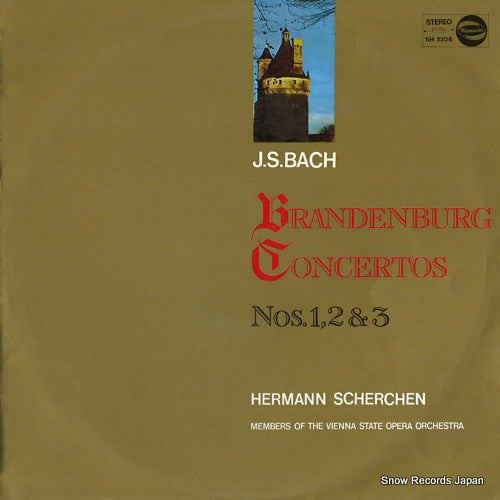SCHERCHEN, HERMANN bach; brandenburg concertos nos.1, 2&3 SH5208