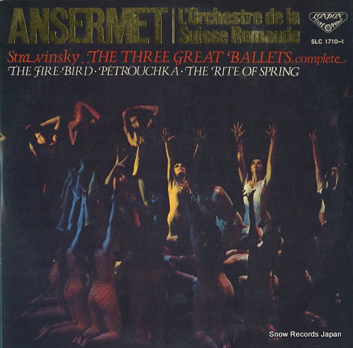 ANSERMET, ERNEST stravinsky; the three great ballets (complete) SLC1710