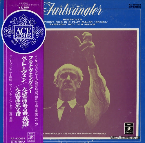 FURTWANGLER, WILHELM beethoven; symphony no.3 "eroica" & symphony no.7 AA-93005B
